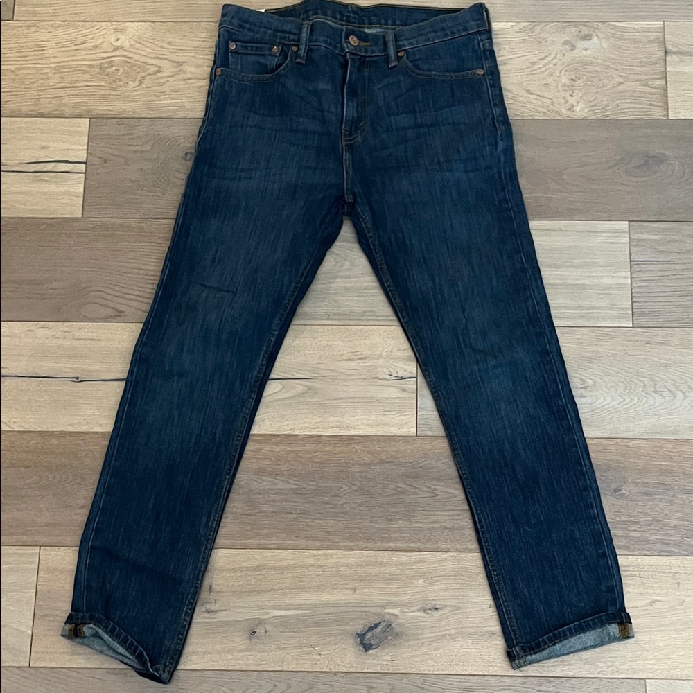 Levi's Dark Blue Straight Men's Jeans